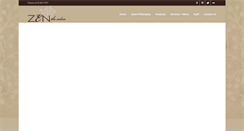 Desktop Screenshot of myzensalon.com